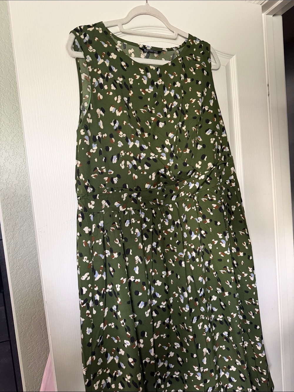 Bloomchic | Midi A-line Round Neck Tank Dress